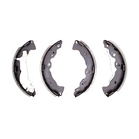 1901-1044-10 Premium Service Brake Shoes, 2012-2014 Mopar, Position: Rear