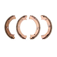 1902-0803-00 Parking Brake Shoes, 2003-2004 Mopar, Position: Parking
