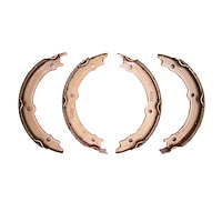 1902-0908-00 Parking Brake Shoes, 2006-2010 GM, Position: Parking