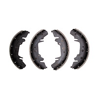 1903-0714-00 Premium Riveted Brake Shoes, 1996-2007 Mopar, Position: Rear