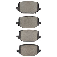1911-2231-00 Rear Police Brake Pads 2020-2024 Ford, Lincoln Explorer, Police Interceptor Utility, Mustang, Aviator