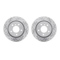 2002-31063 Geoperformance Drilled/Slotted Brake Rotors, 1999-2006 BMW, Position: Rear
