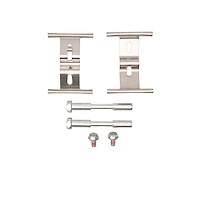 340-02004 Disc Brake Hardware Kit, 2002-2018 Multiple Makes/Models, Position: Front,Rear
