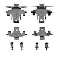 340-02018 Disc Brake Hardware Kit, Fits Select Multiple Makes/Models, Position: Front