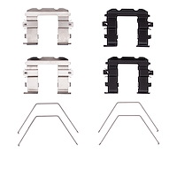 340-03046 Disc Brake Hardware Kit, Fits Select Kia/Hyundai/Genesis, Position: Front