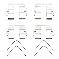 340-03048SS Rear Stainless Steel Hardware Kit 2016-2025 Hyundai, Kia Sonata, Kona, Optima, Seltos (Usa/Canada)