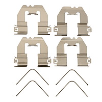 340-03051SS Rear Stainless Steel Hardware Kit 2019-2025 Hyundai, Kia Santa Fe, Palisade, Telluride