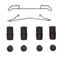 340-07003 Disc Brake Hardware Kit, 1987-2019 Multiple Makes/Models, Position: Front