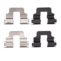 340-07005 Disc Brake Hardware Kit, 2002-2019 Multiple Makes/Models, Position: Rear
