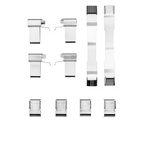 340-13002 Disc Brake Hardware Kit, 1980-1989 Subaru, Position: Front