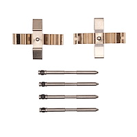 340-21022 Disc Brake Hardware Kit, Fits Select Kia/Hyundai/Genesis, Position: Rear