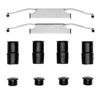 340-31003 Disc Brake Hardware Kit, 1982-1991 Multiple Makes/Models, Position: Front