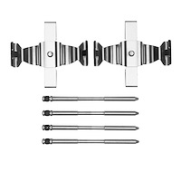 340-31028 Disc Brake Hardware Kit, 2010-2018 Multiple Makes/Models, Position: Front