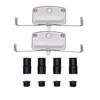340-31033 Disc Brake Hardware Kit, 2011-2019 BMW, Position: Front