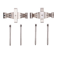 340-39015 Disc Brake Hardware Kit, Fits Select Multiple Makes/Models, Position: Front