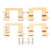 340-40040 Disc Brake Hardware Kit, Fits Select Mopar, Position: Rear