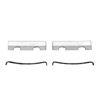 340-47046 Disc Brake Hardware Kit, 1979-2012 Multiple Makes/Models, Position: Fr,Fr & Rr,Rr