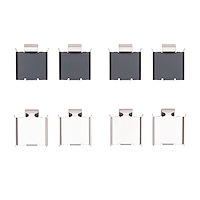 340-54061 Disc Brake Hardware Kit, Fits Select Multiple Makes/Models, Position: Rear,Fr,Fr & Rr,Front