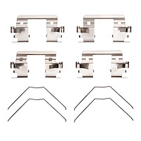 340-59047 Disc Brake Hardware Kit, Fits Select Acura/Honda, Position: Front