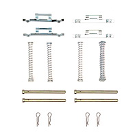 340-59050 Disc Brake Hardware Kit, 1970-1982 Multiple Makes/Models, Position: Front,Rear