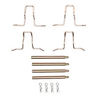 340-63015 Disc Brake Hardware Kit, 1963-1976 Mercedes-Benz, Position: Front