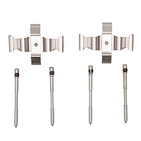 340-63034 Disc Brake Hardware Kit, 2007-2018 Mercedes-Benz, Position: Rear
