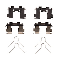 340-67014 Disc Brake Hardware Kit, 1995-2000 Infiniti/Nissan, Position: Front