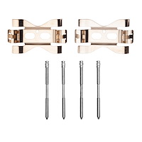 340-67039 Disc Brake Hardware Kit, 2009-2021 Infiniti/Nissan, Position: Rear