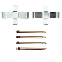 340-73000 Disc Brake Hardware Kit, 1974-1979 Audi/Volkswagen, Position: Front