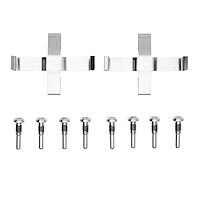 340-73007 Disc Brake Hardware Kit, 2011-2019 Multiple Makes/Models, Position: Front
