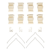 340-76082 Disc Brake Hardware Kit, 1983-2005 Multiple Makes/Models, Position: Front,Fr