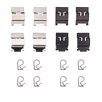 340-76083 Disc Brake Hardware Kit, Fits Select Multiple Makes/Models, Position: Front,Rear