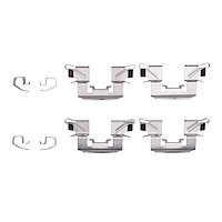 340-76086 Disc Brake Hardware Kit, 2016-2020 Multiple Makes/Models, Position: Front