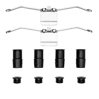 340-80000 Disc Brake Hardware Kit, 2000-2015 Multiple Makes/Models, Position: Front