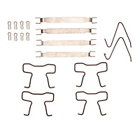 340-80018 Disc Brake Hardware Kit, 1970-1984 Ford/Lincoln/Mercury/Mazda, Position: Front