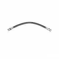 Brake Hose, 1974-1979 Audi/Volkswagen, Position: Front