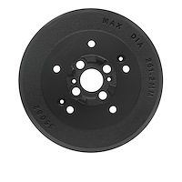 365-21002 True-Balanced Brake Drum, 1998-2002 Kia/Hyundai/Genesis, Position: Rear