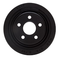 365-39000 True-Balanced Brake Drum, 1984-2005 Mopar, Position: Rear