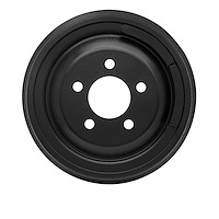 365-43004 True-Balanced Brake Drum, 1959-1969 Mopar, Position: Rear