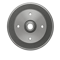 365-74004 True-Balanced Brake Drum, 1966-1980 Audi/Volkswagen, Position: Rear