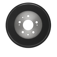 365-76016 True-Balanced Brake Drum, 1984-2004 Lexus/Toyota/Scion, Position: Rear