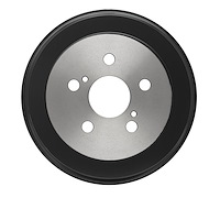 365-76037 True-Balanced Brake Drum, 2000-2008 Lexus/Toyota/Scion, Position: Rear
