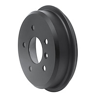 365-92025 True-Balanced Brake Drum, 2000-2005 Mercedes-Benz, Position: Rear