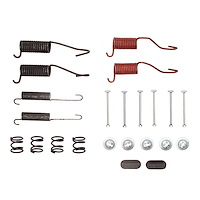 370-40000 Drum Brake Hardware Kit, 1979-1986 Multiple Makes/Models, Position: Rear
