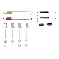 370-40009 Drum Brake Hardware Kit, 1988-1992 Mopar, Position: Rear
