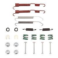 370-43000 Drum Brake Hardware Kit, 1991-1996 Multiple Makes/Models, Position: Rear