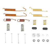 370-46001 Drum Brake Hardware Kit, 1967-1988 Multiple Makes/Models, Position: Rear