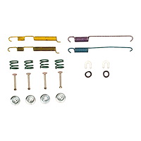 370-47011 Drum Brake Hardware Kit, 1985-1987 GM, Position: Rear