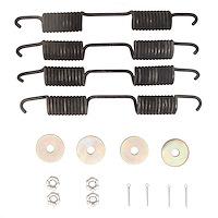 370-71000 Drum Brake Hardware Kit, 1986-2013 Multiple Makes/Models, Position: Rr