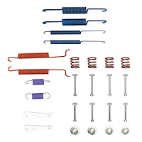 370-74008 Drum Brake Hardware Kit, 1978-1993 Audi/Volkswagen, Position: Rear